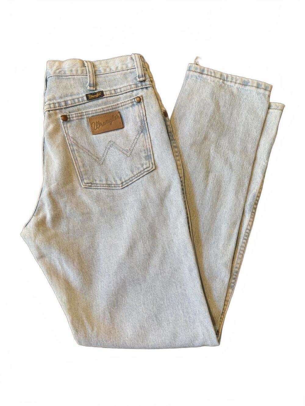 Cotton denim jeans, Wrangler straight leg(0070)